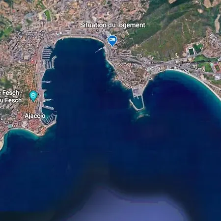 Incroyable T2 Plein De Charme Avec Balcon Vue A L'entree D'ajaccio Daire *